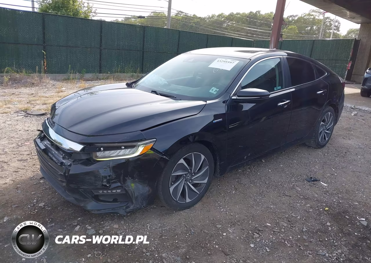 2019 Honda Insight Touring VIN:19XZE4F92KE017009 - 2