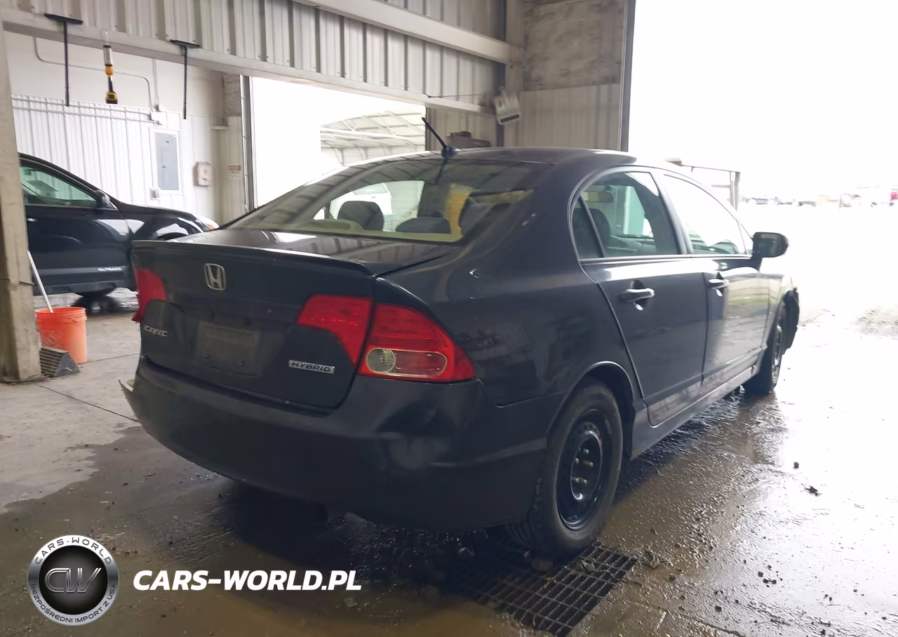 2007 Honda Civic Hybrid VIN:JHMFA362X7S011084 - 4