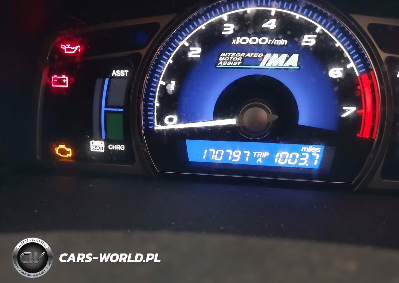 2007 Honda Civic Hybrid VIN:JHMFA362X7S011084 - 7