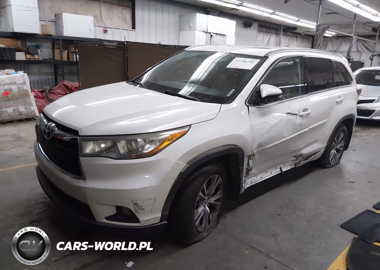 2015 Toyota Highlander Xle V6 VIN:5TDJKRFH0FS195443 - 2