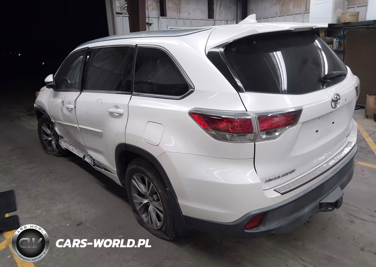 2015 Toyota Highlander Xle V6 VIN:5TDJKRFH0FS195443 - 3