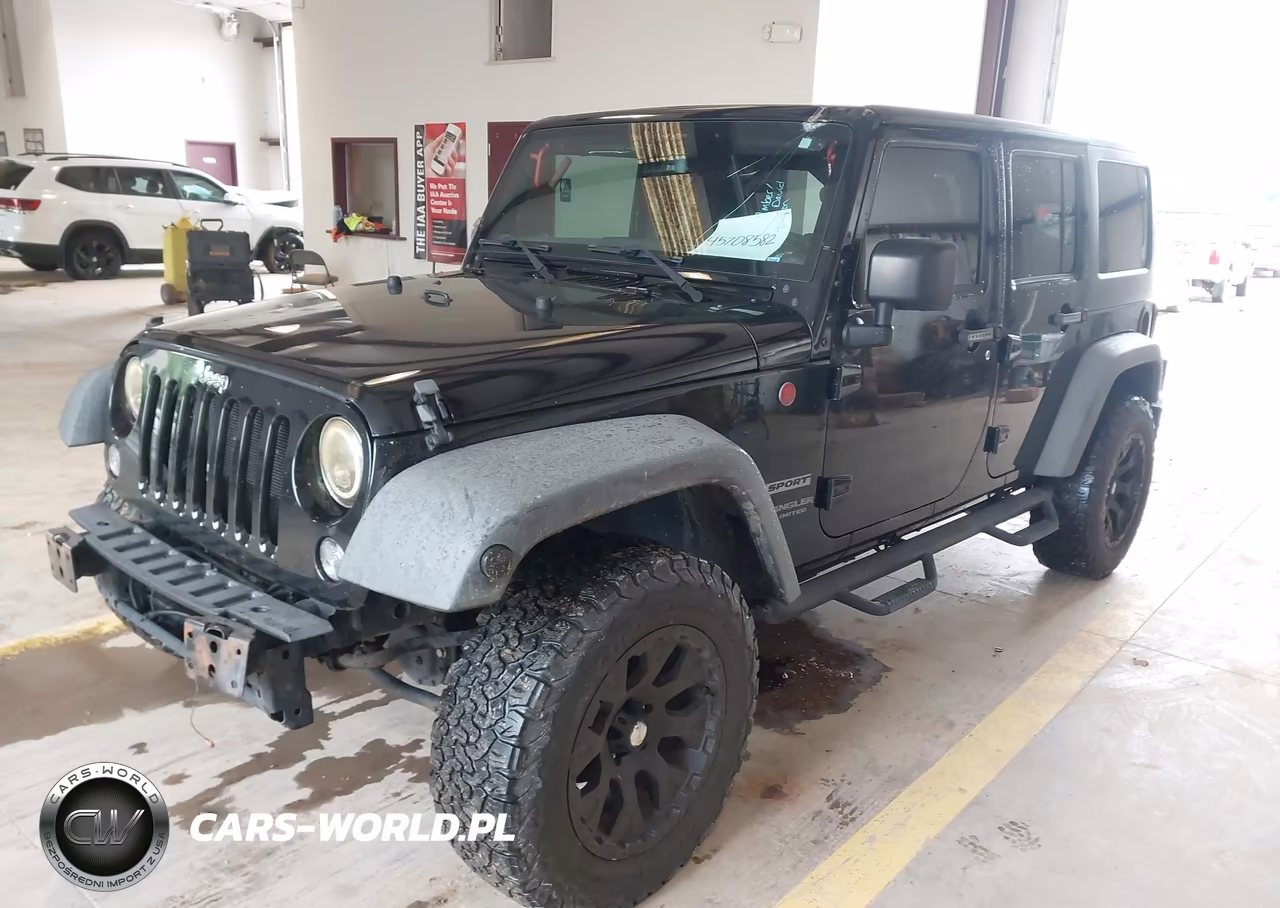 2016 Jeep Wrangler Unlimited Sport VIN:1C4BJWDG3GL181295 - 2