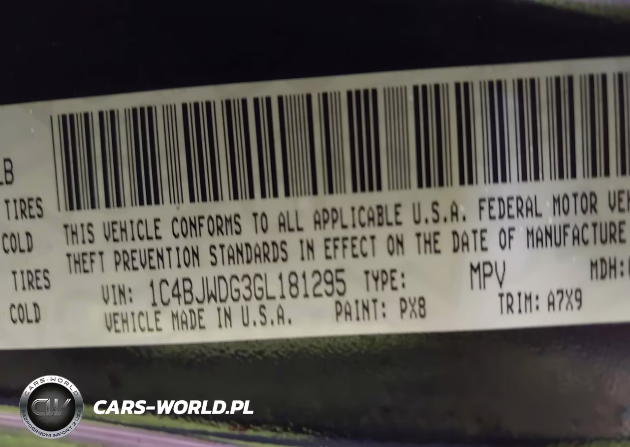 2016 Jeep Wrangler Unlimited Sport VIN:1C4BJWDG3GL181295 - 9