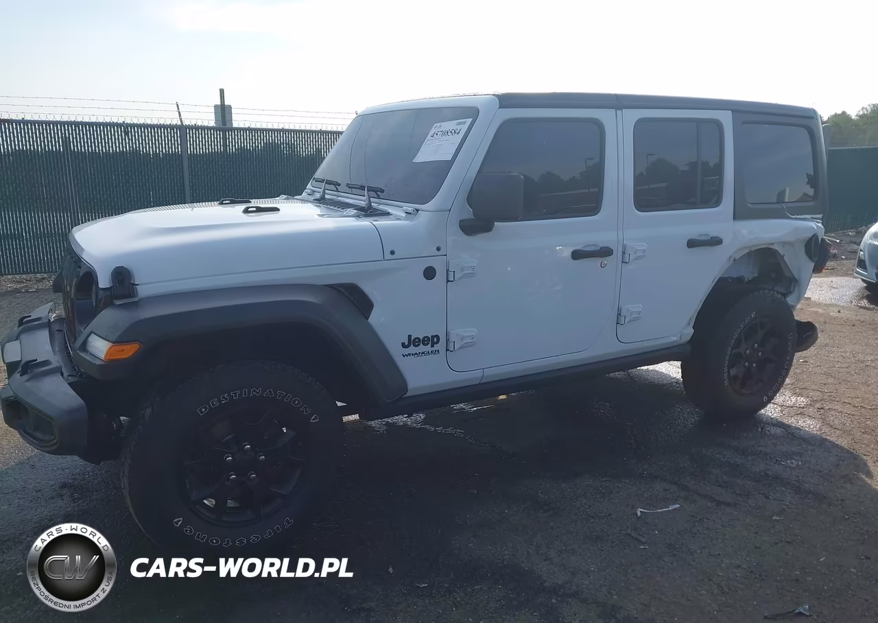 2021 Jeep Wrangler Unlimited Willys 4X4 VIN:1C4HJXDN6MW521922 - 2