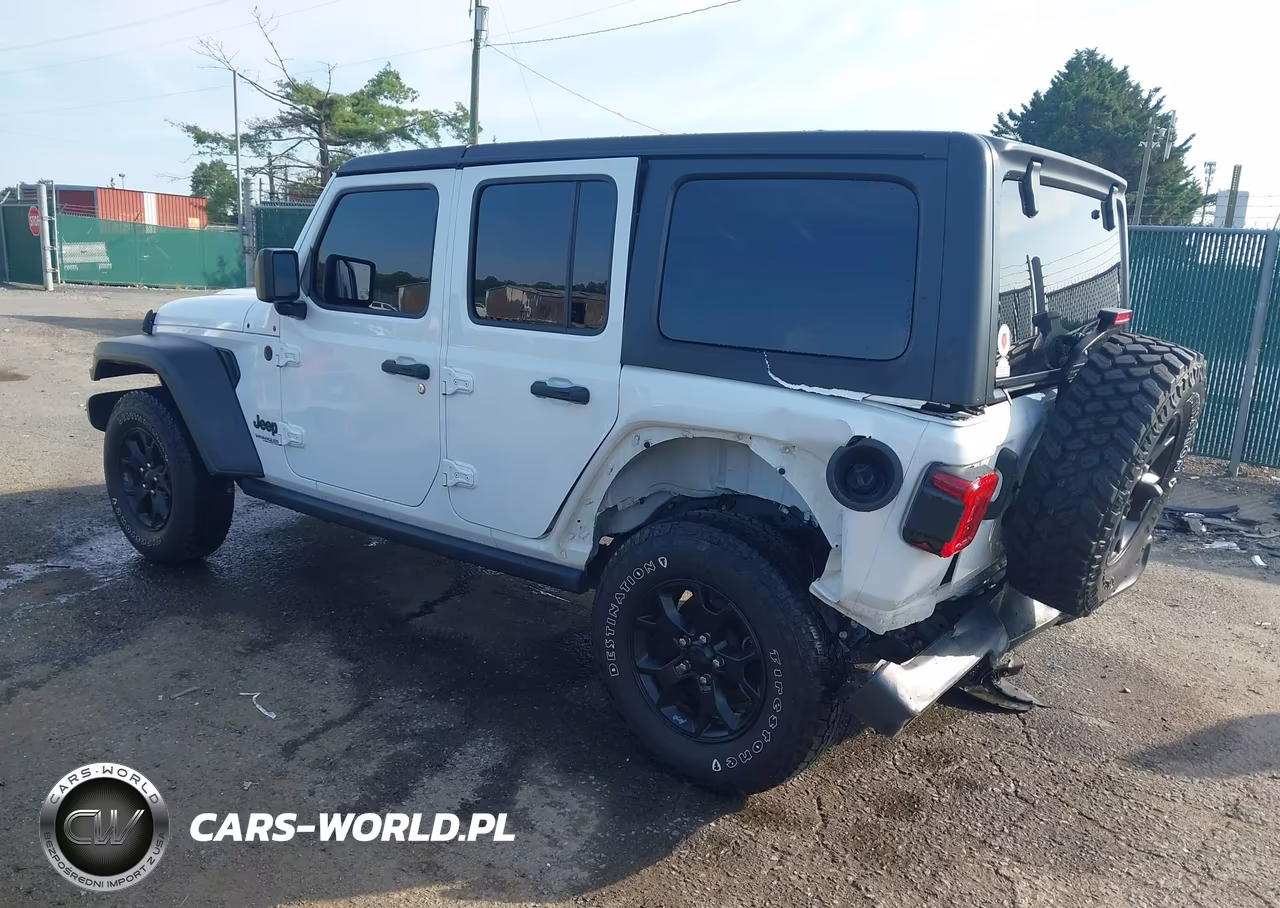 2021 Jeep Wrangler Unlimited Willys 4X4 VIN:1C4HJXDN6MW521922 - 3