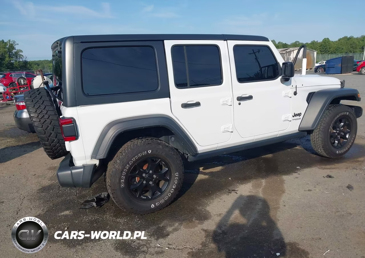 2021 Jeep Wrangler Unlimited Willys 4X4 VIN:1C4HJXDN6MW521922 - 4