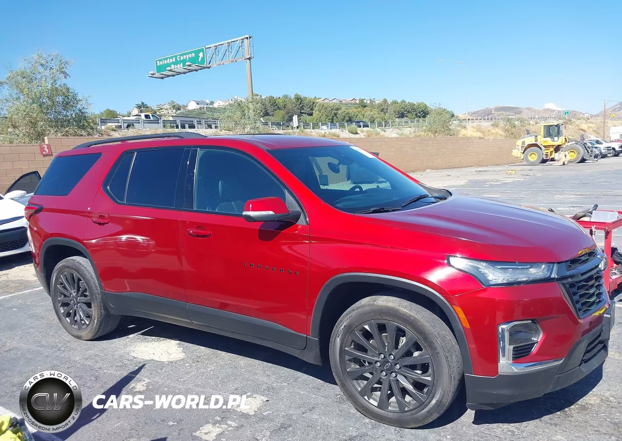 2022 Chevrolet Traverse Fwd Rs VIN:1GNERJKW0NJ169611 - 13
