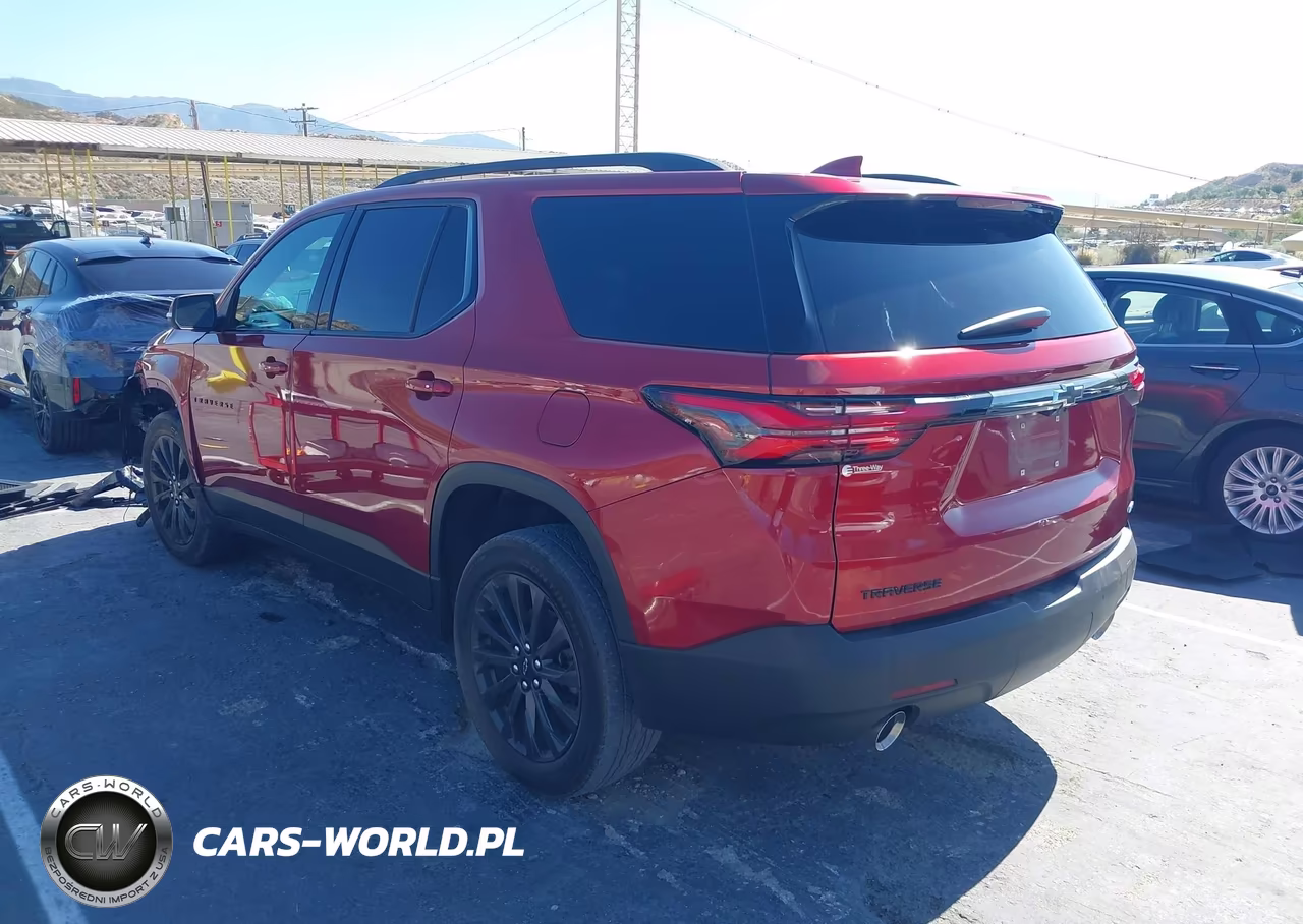2022 Chevrolet Traverse Fwd Rs VIN:1GNERJKW0NJ169611 - 3
