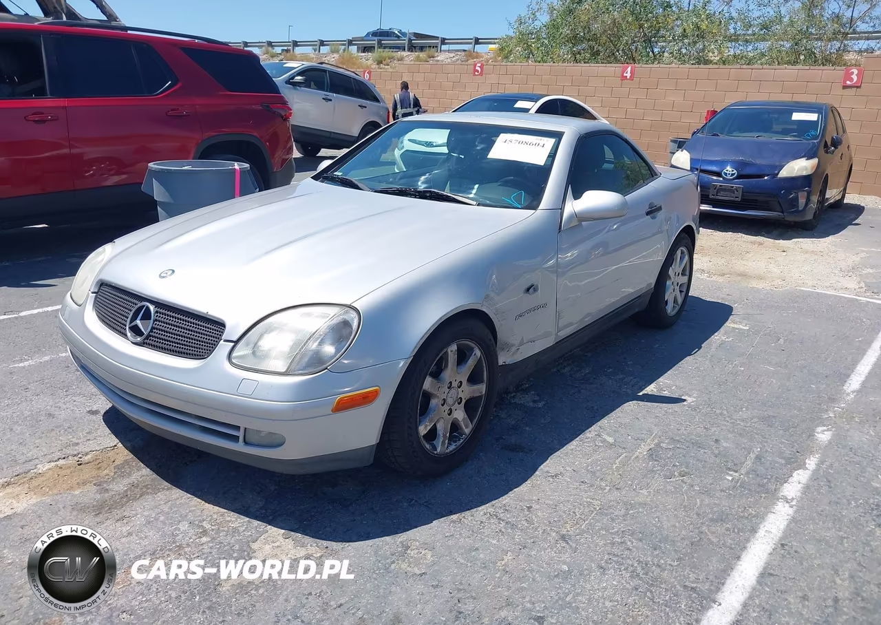 1999 Mercedes-Benz Slk 230 Kompressor VIN:WDBKK47F0XF129155 - 2