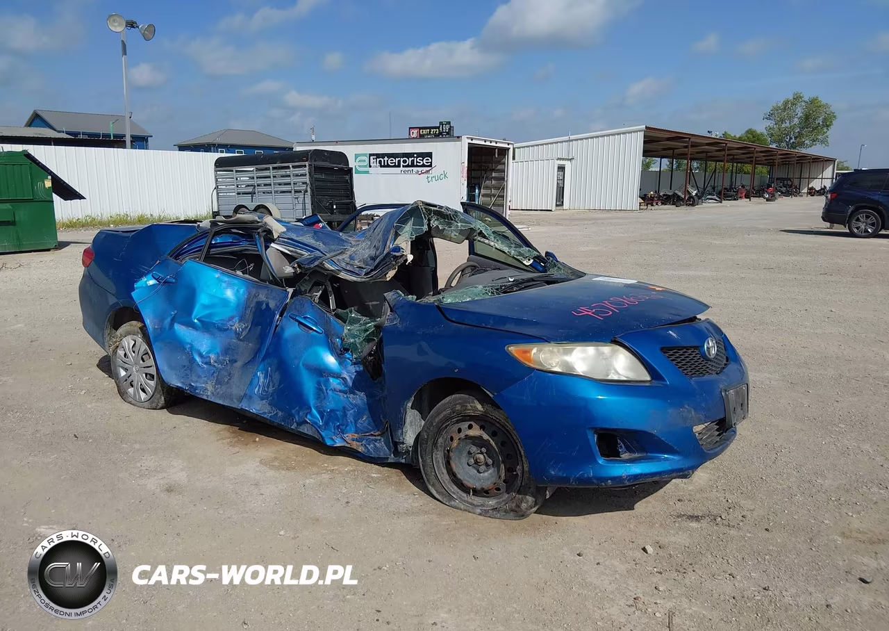2009 Toyota Corolla Xle VIN:JTDBL40E299059899 - 1