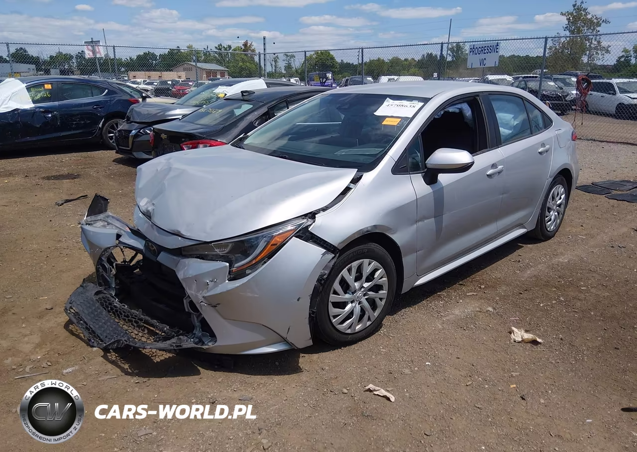 2020 Toyota Corolla Le VIN:5YFEPRAE9LP116016 - 2
