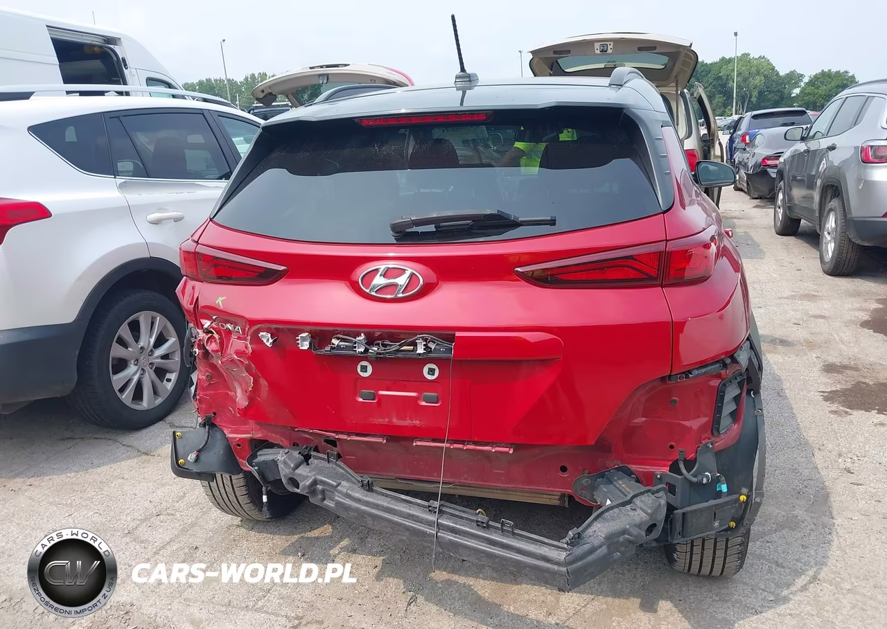2021 Hyundai Kona Sel VIN:KM8K22AA6MU608783 - 17