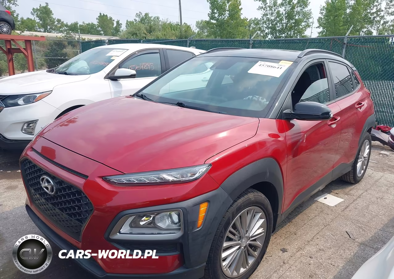 2021 Hyundai Kona Sel VIN:KM8K22AA6MU608783 - 2