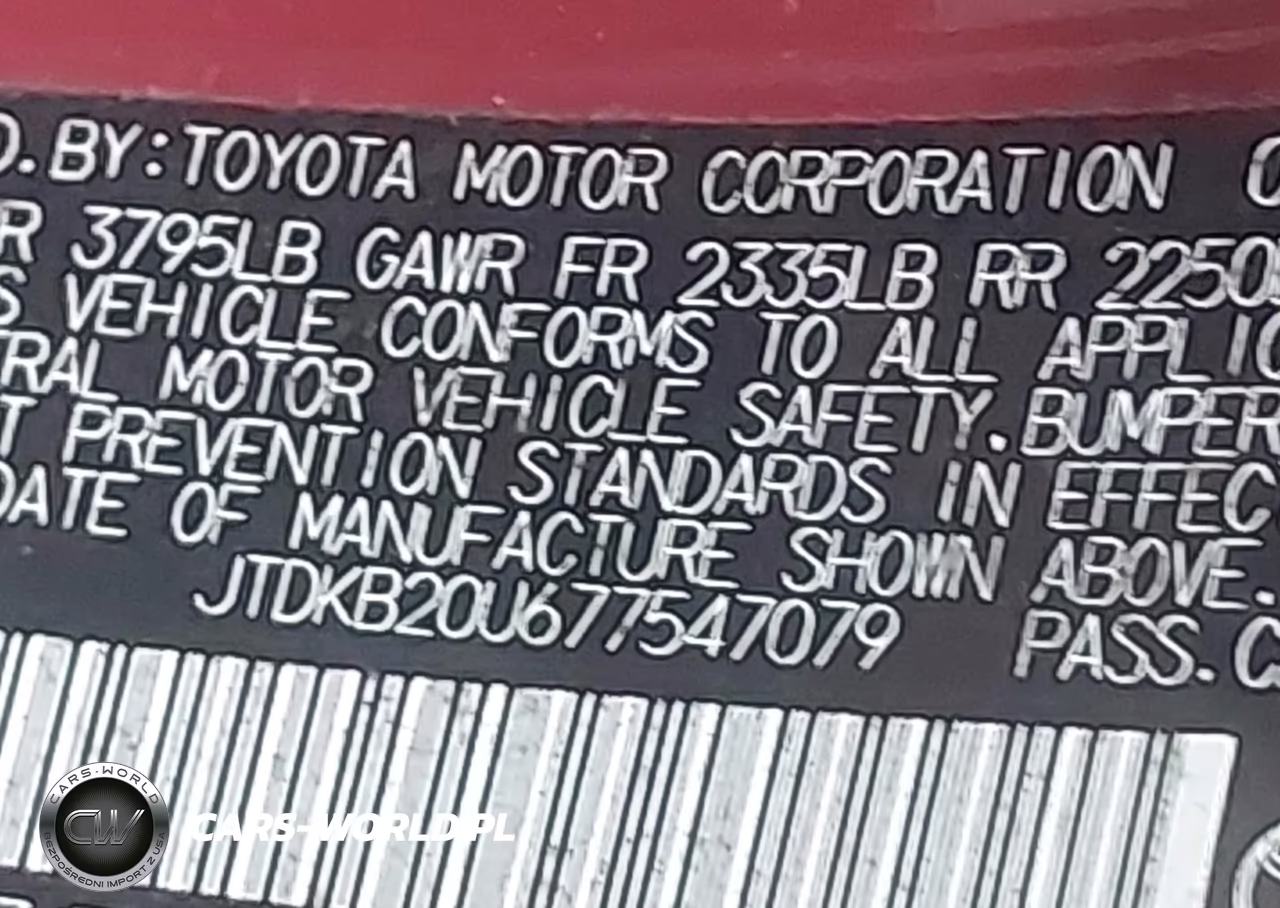 2007 Toyota Prius VIN:JTDKB20U677547079 - 9