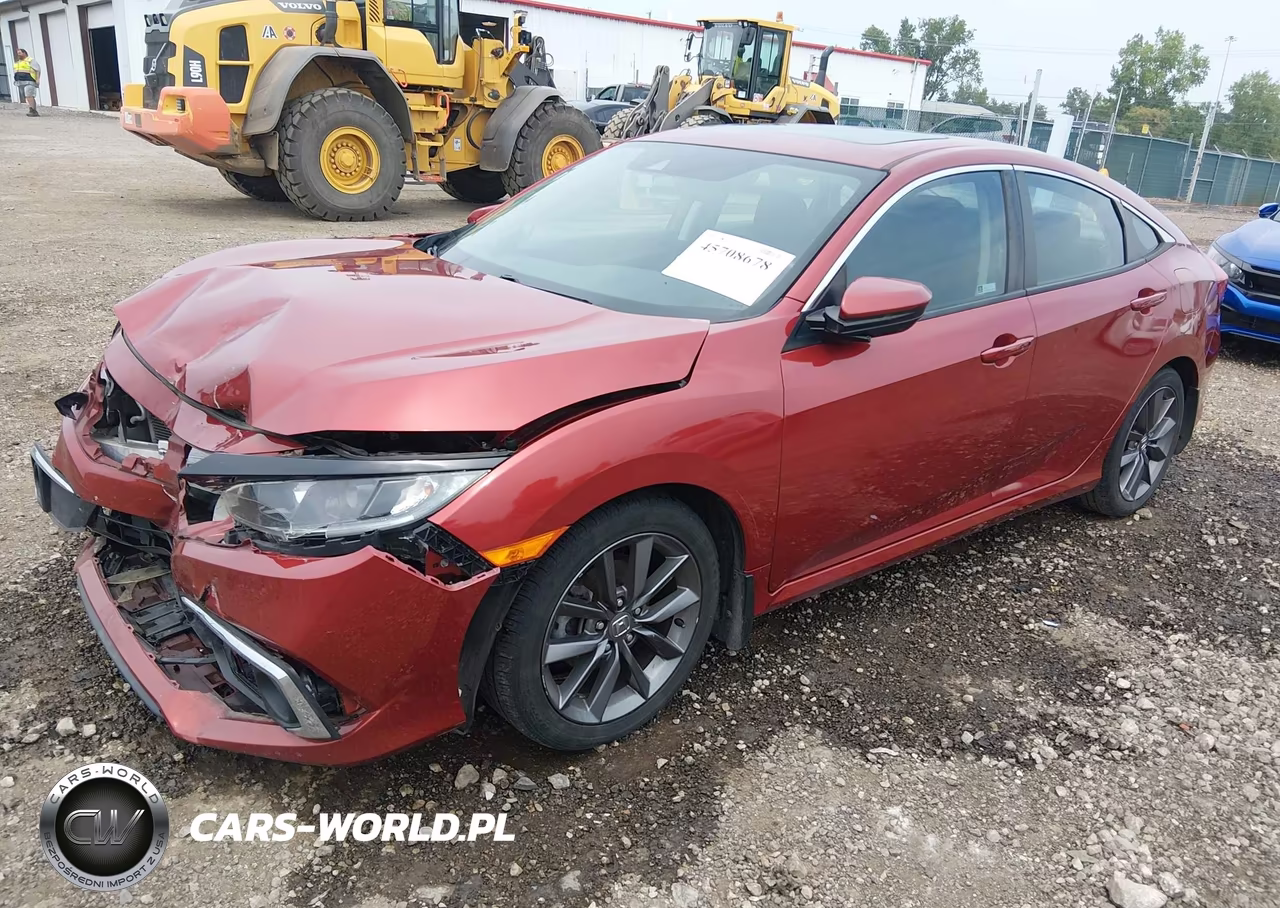 2021 Honda Civic Ex VIN:2HGFC1F34MH705461 - 2