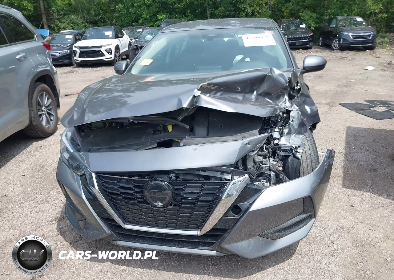 2022 Nissan Sentra S Xtronic Cvt VIN:3N1AB8BVXNY240095 - 12
