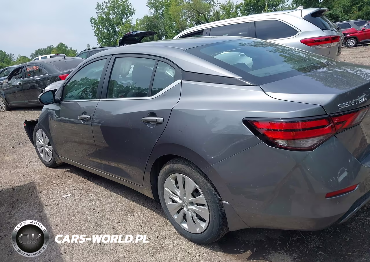 2022 Nissan Sentra S Xtronic Cvt VIN:3N1AB8BVXNY240095 - 14