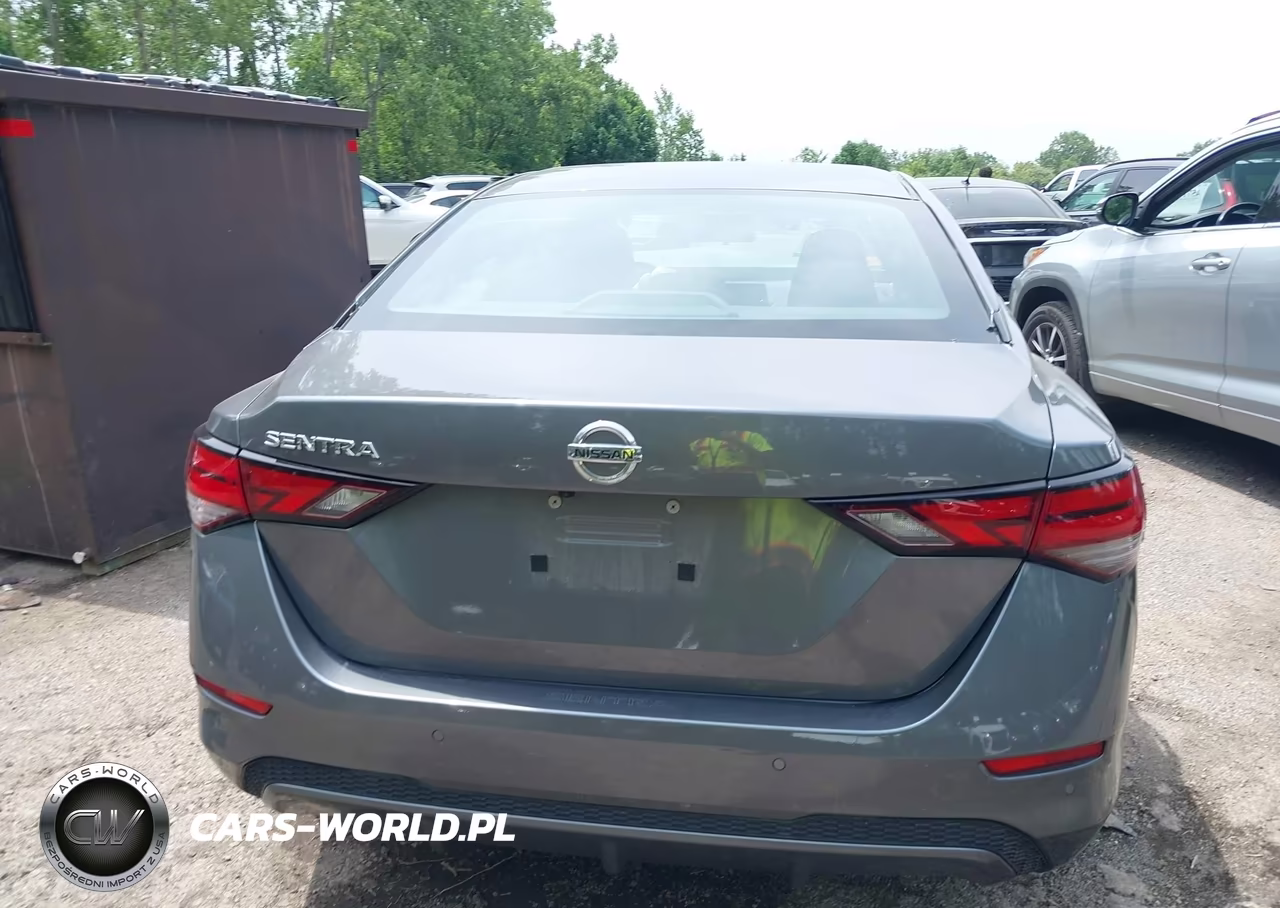 2022 Nissan Sentra S Xtronic Cvt VIN:3N1AB8BVXNY240095 - 16