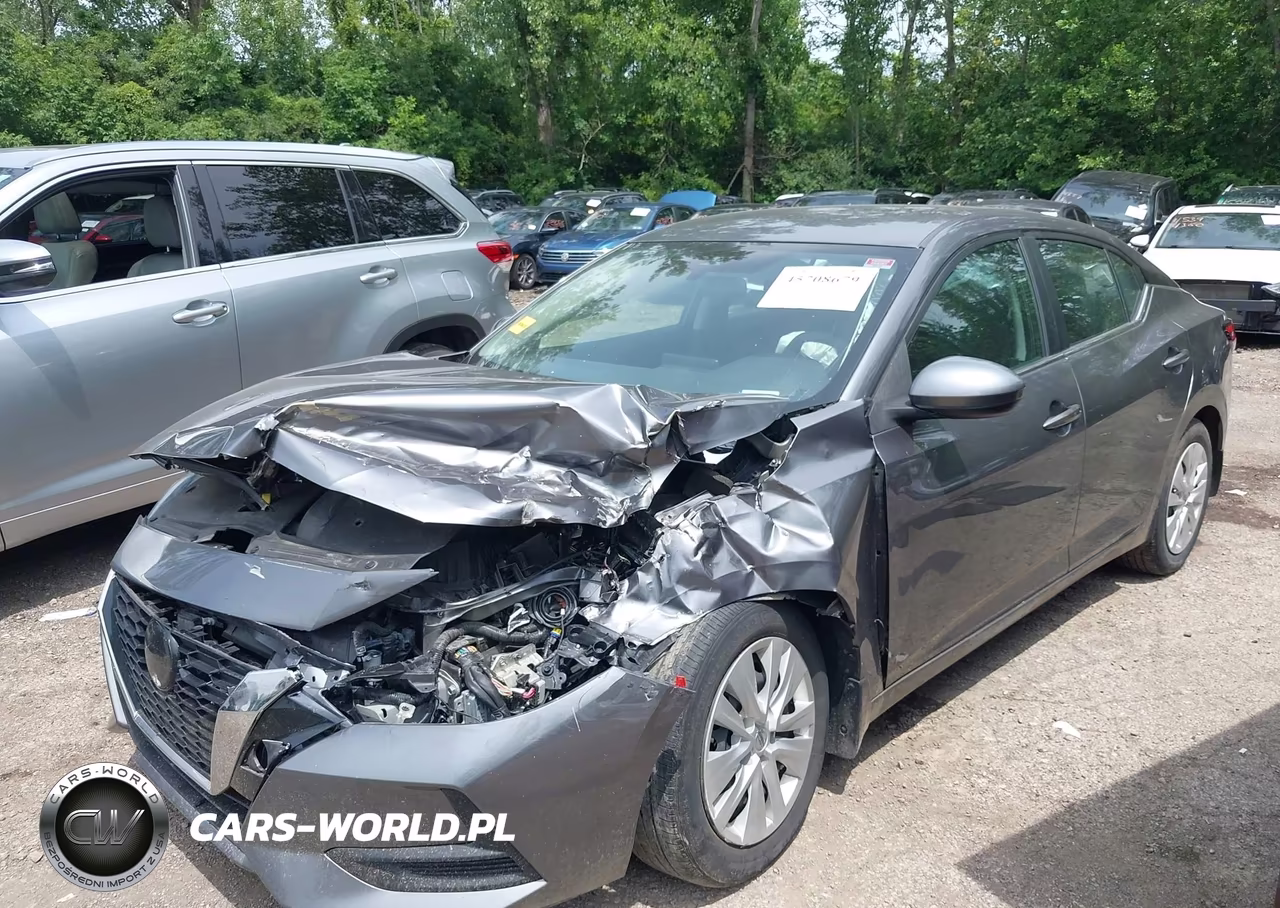 2022 Nissan Sentra S Xtronic Cvt VIN:3N1AB8BVXNY240095 - 2