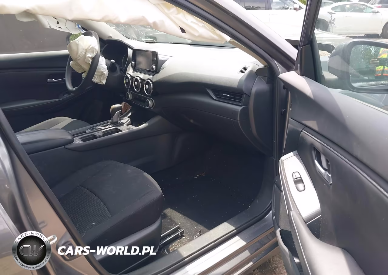 2022 Nissan Sentra S Xtronic Cvt VIN:3N1AB8BVXNY240095 - 5