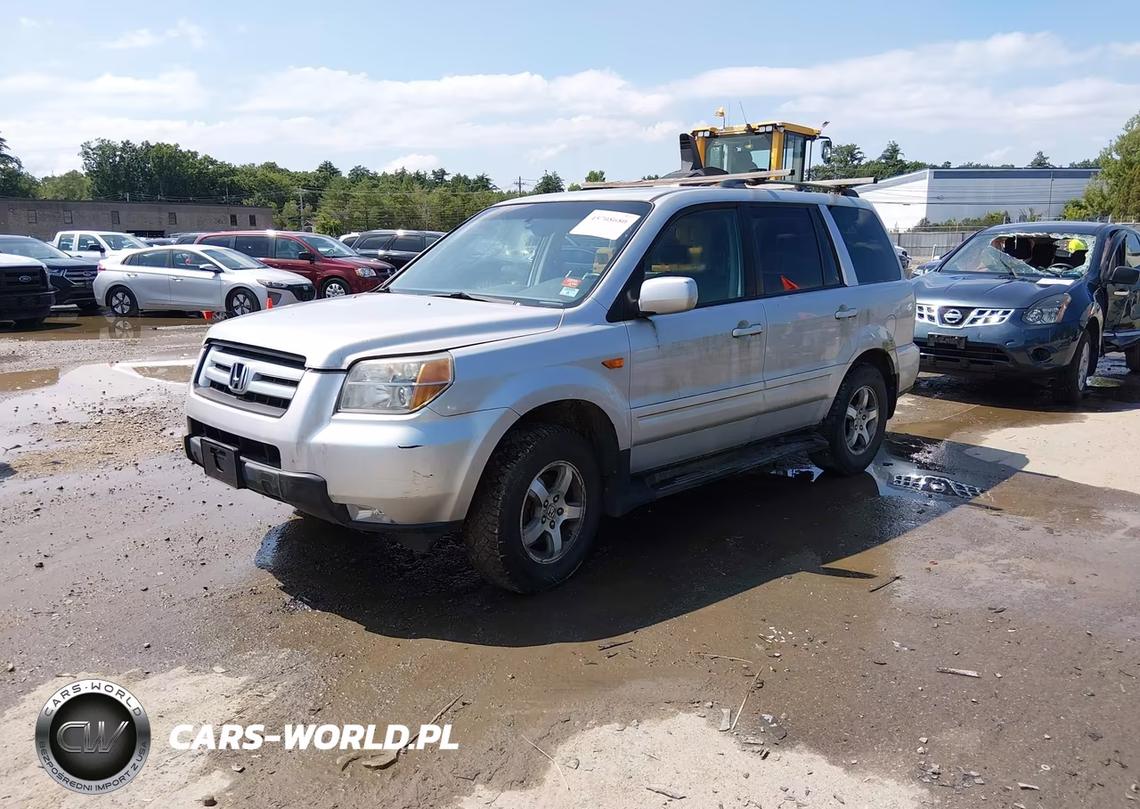 2006 Honda Pilot Ex-L VIN:2HKYF185X6H541222 - 2