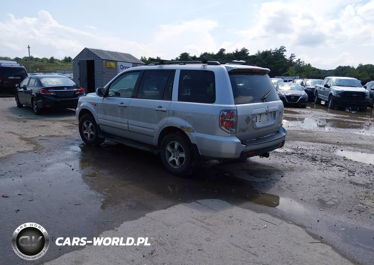 2006 Honda Pilot Ex-L VIN:2HKYF185X6H541222 - 3