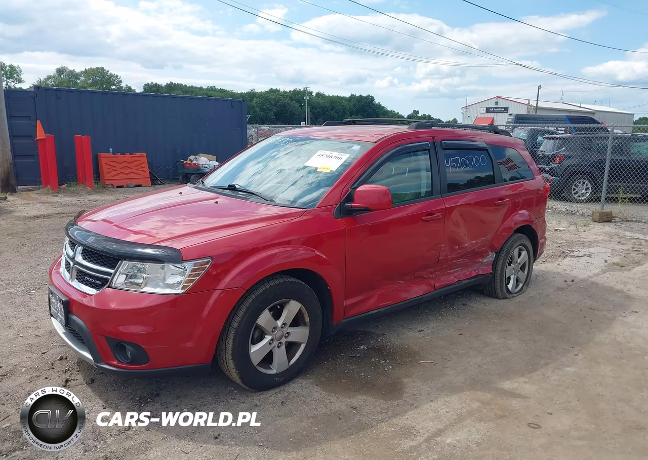 2012 Dodge Journey Sxt VIN:3C4PDDBG8CT240148 - 2
