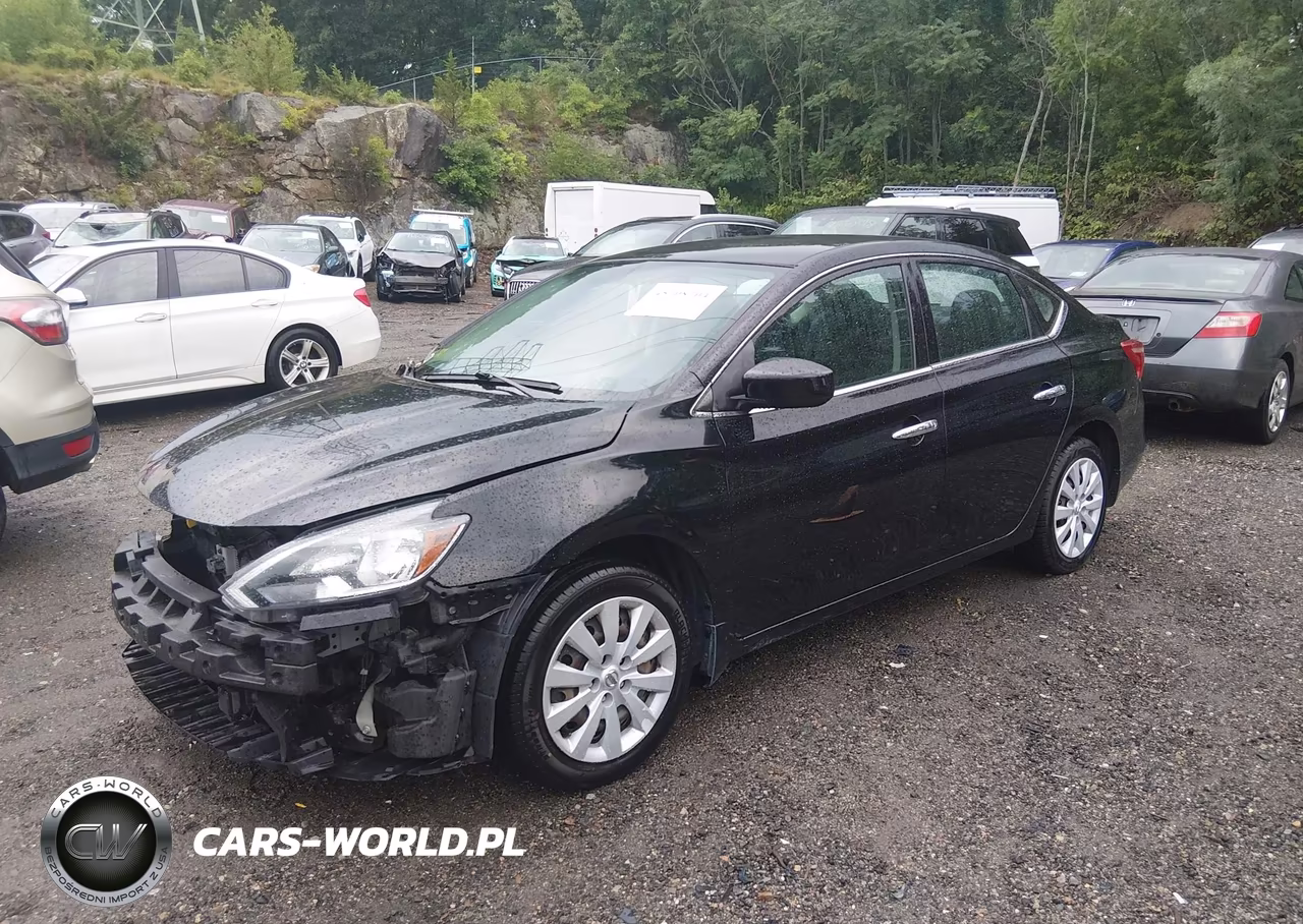 2019 Nissan Sentra S VIN:3N1AB7AP9KY256667 - 2