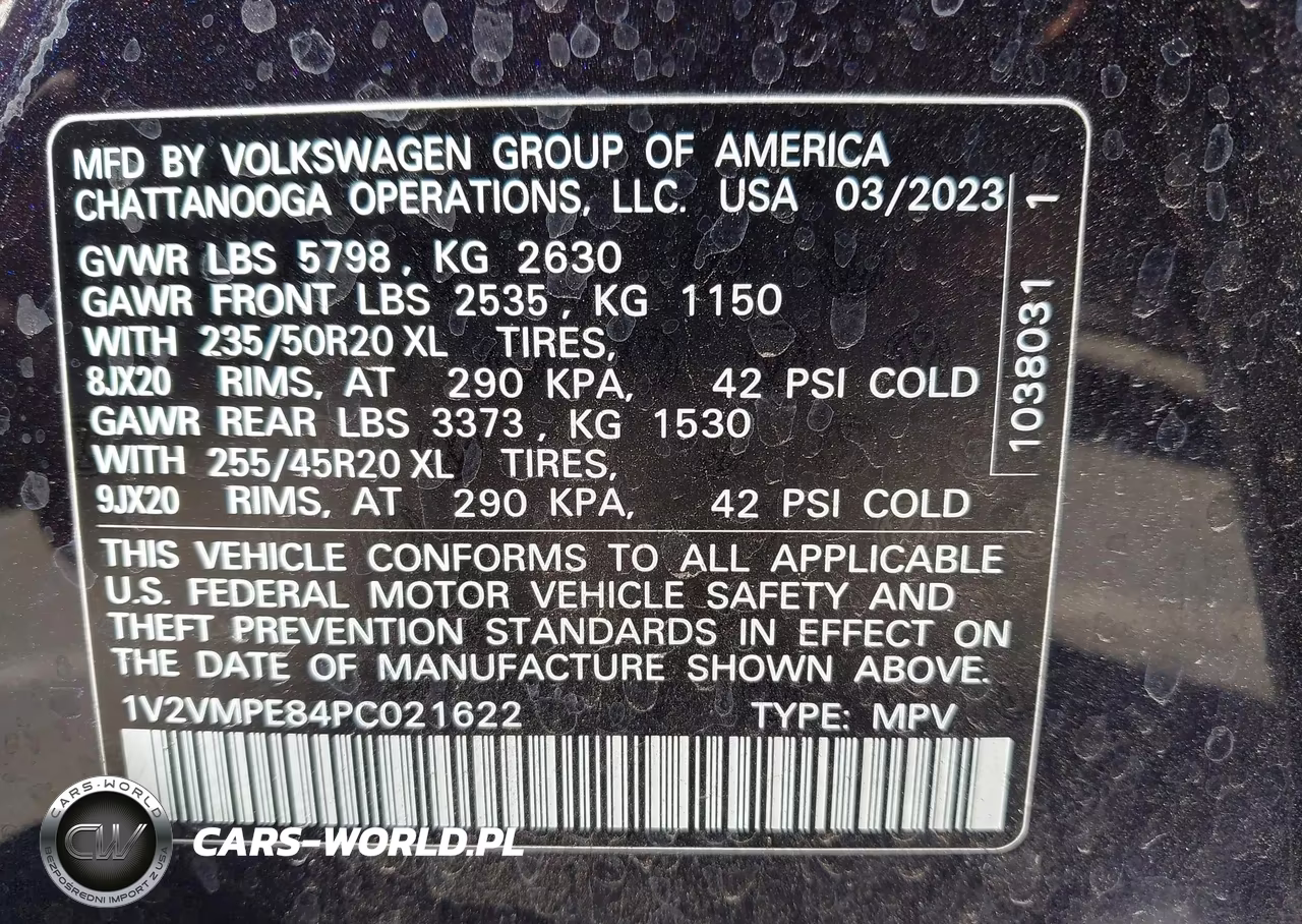 2023 Volkswagen Id.4 Pro-Pro S VIN:1V2VMPE84PC021622 - 9
