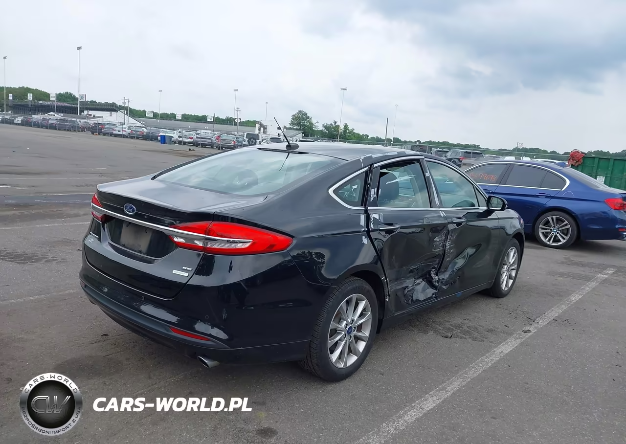 2017 Ford Fusion Se VIN:3FA6P0HD3HR203012 - 4