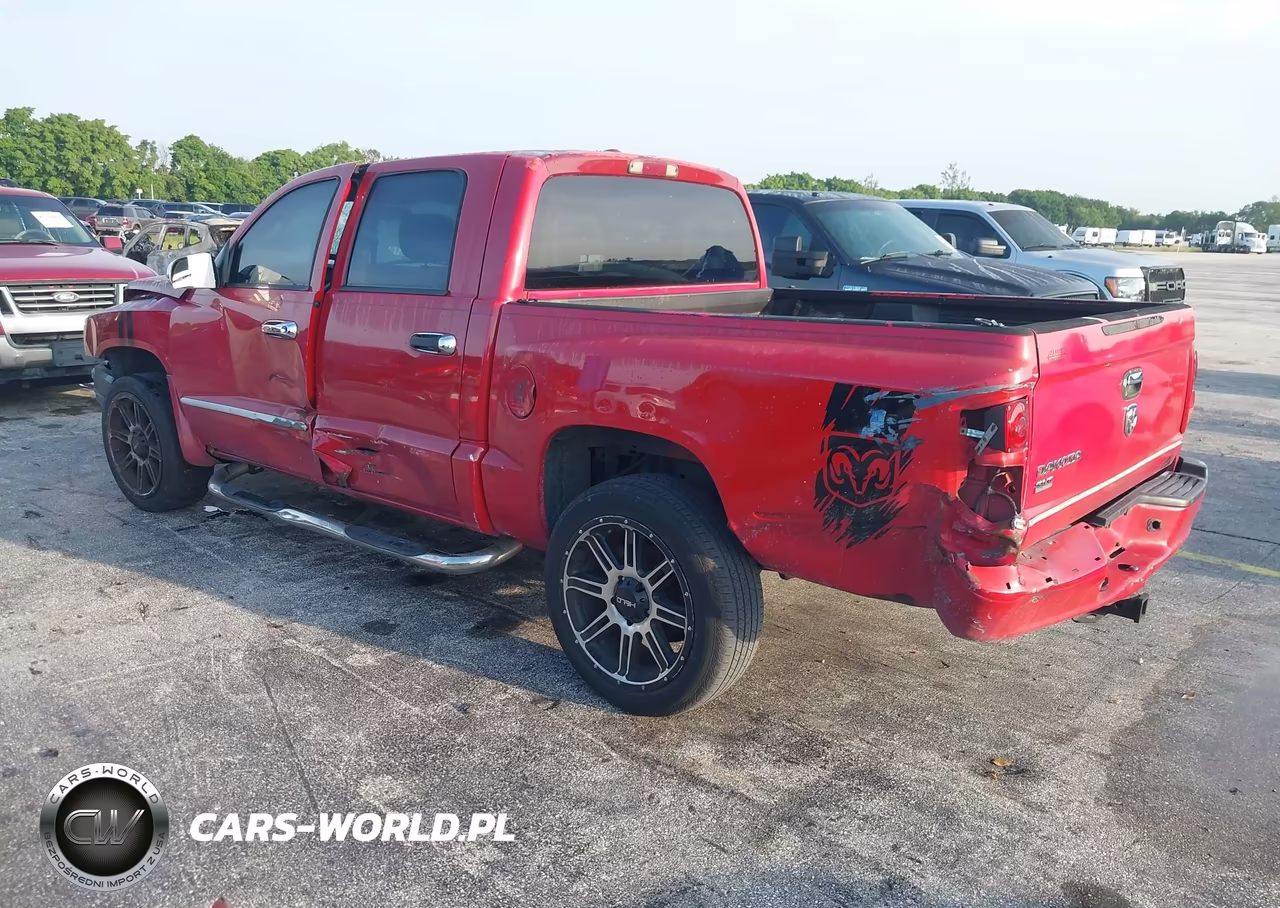 2007 Dodge Dakota Slt VIN:1D7HE48KX7S117672 - 3