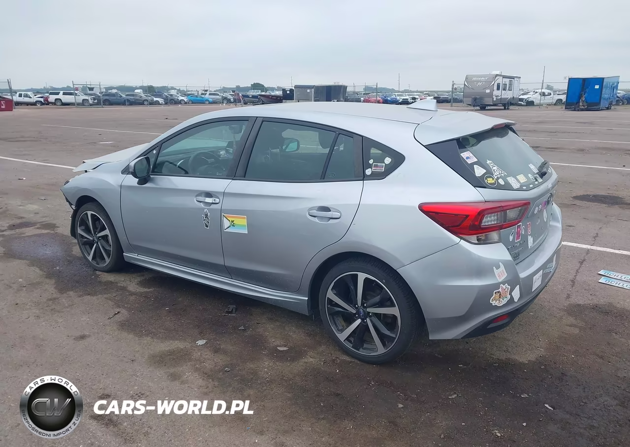 2021 Subaru Impreza Sport 5-Door VIN:4S3GTAM63M3707155 - 3