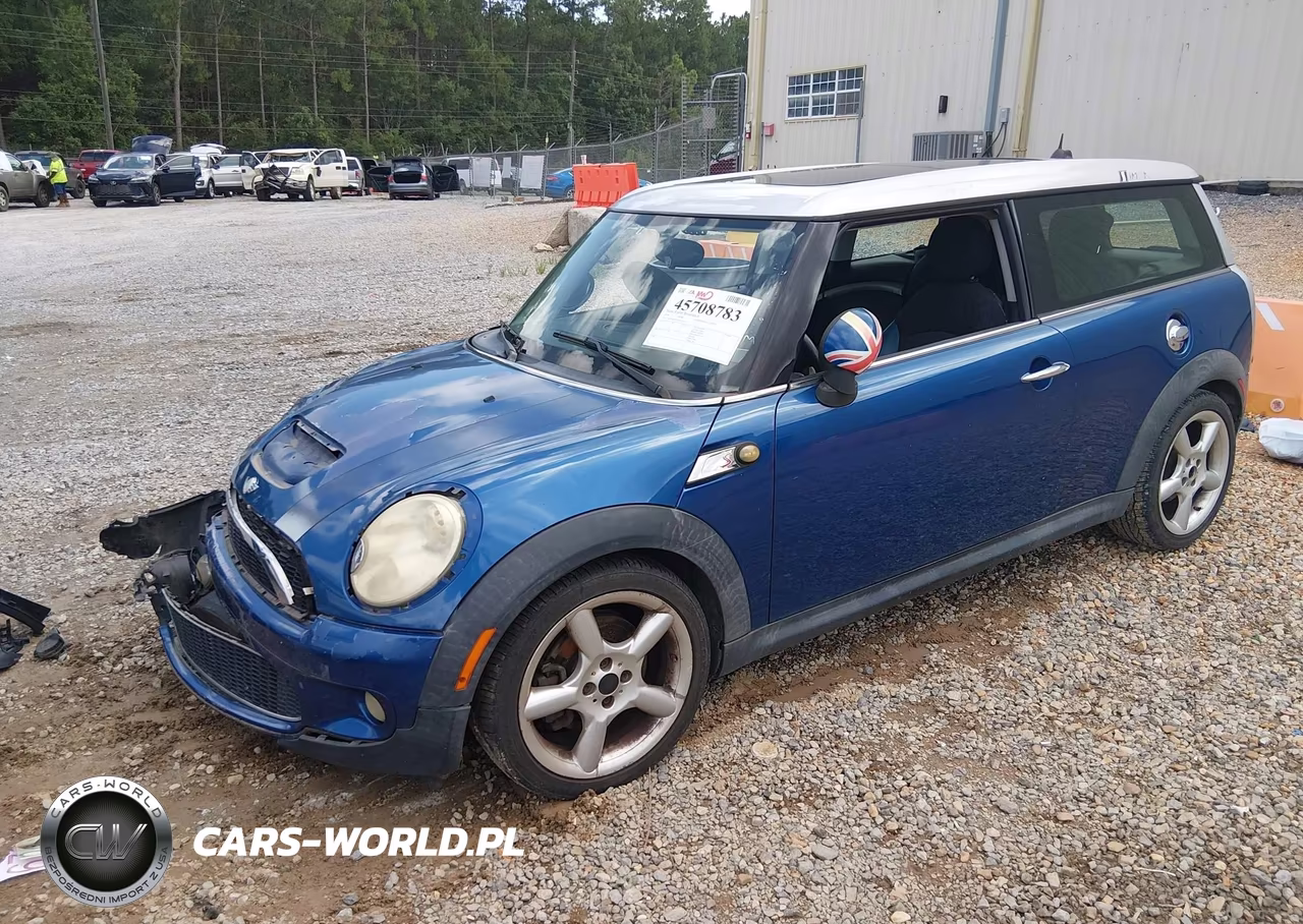 2008 Mini Cooper S Clubman VIN:WMWMM33508TP70124 - 2