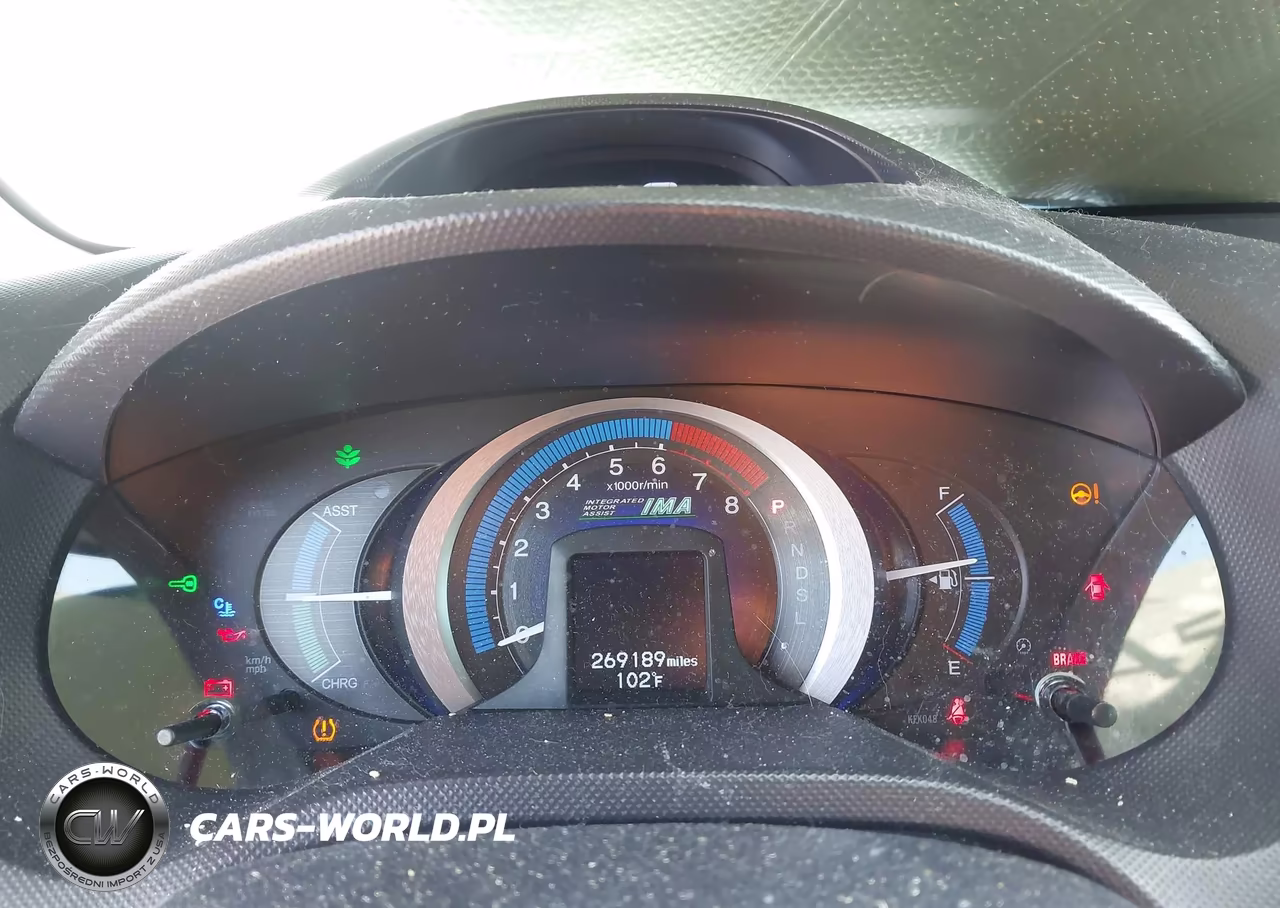 2010 Honda Insight Lx VIN:JHMZE2H53AS039576 - 7