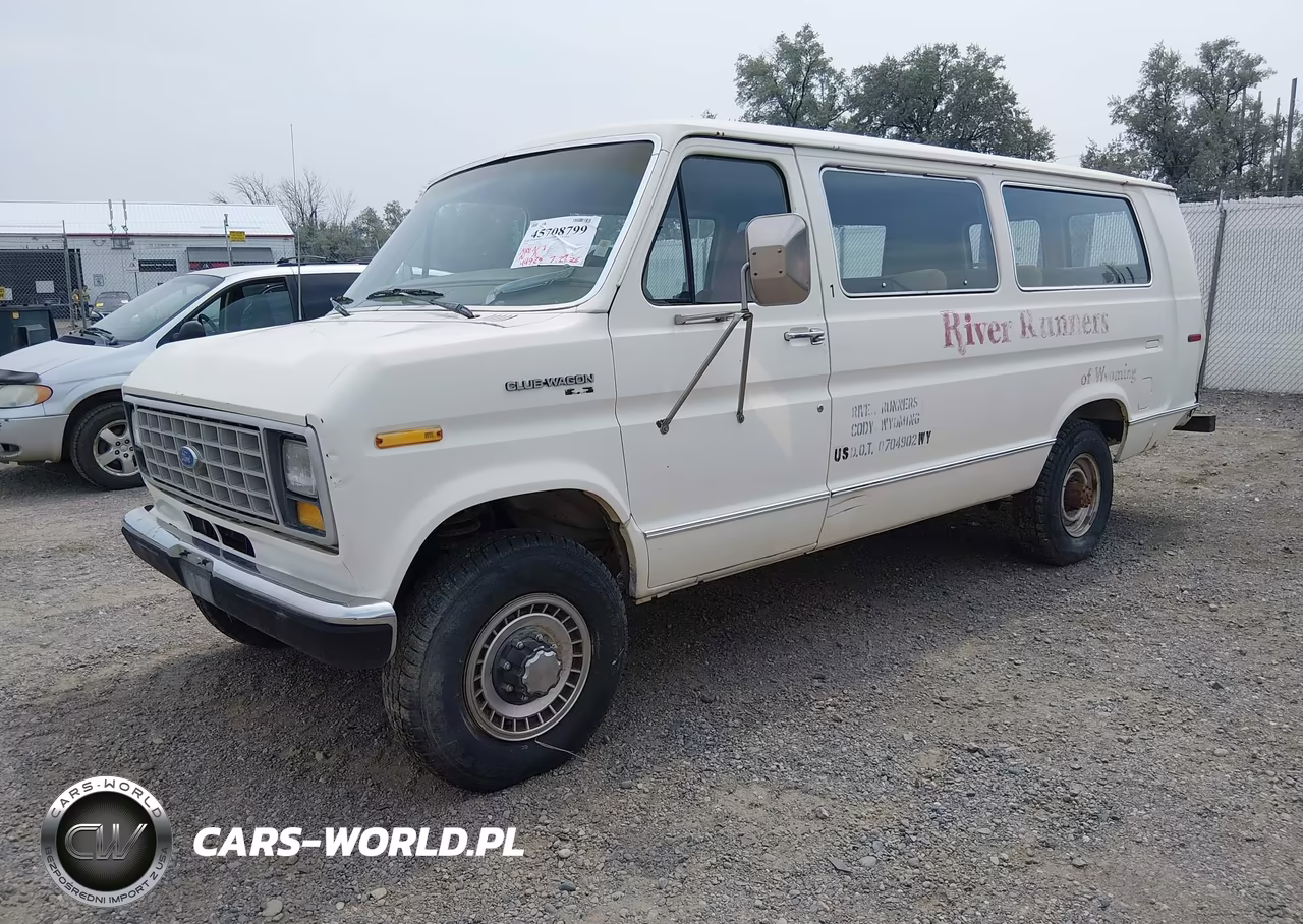 1989 Ford Econoline E350 Super Duty VIN:1FBJS31HXKHB78270 - 2