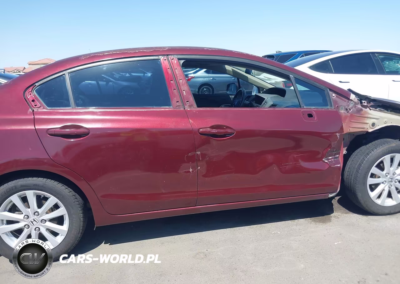 2012 Honda Civic Ex-L VIN:2HGFB2F95CH537423 - 14