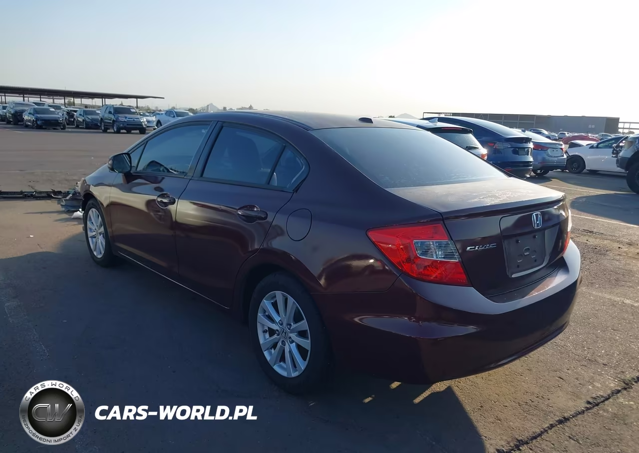 2012 Honda Civic Ex-L VIN:2HGFB2F95CH537423 - 3