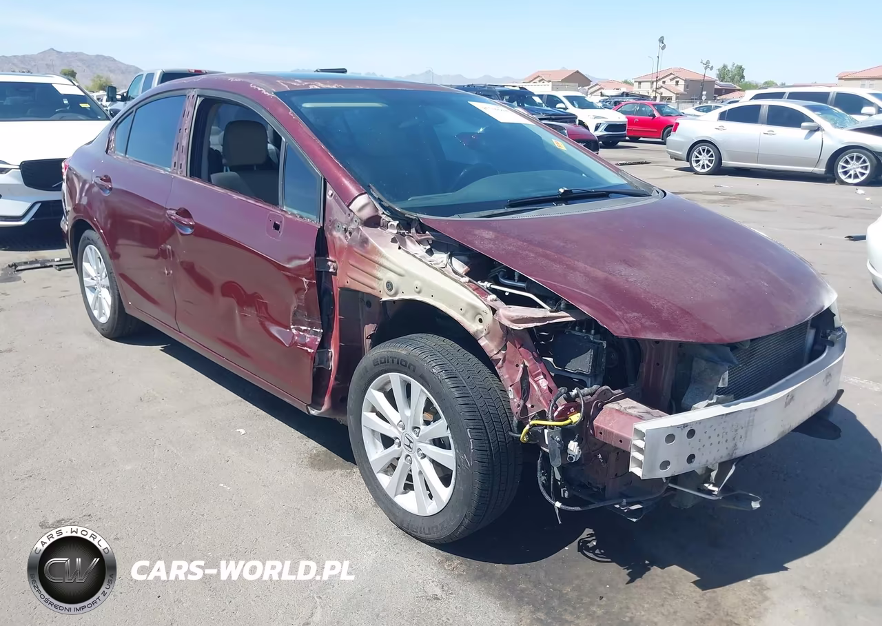 2012 Honda Civic Ex-L VIN:2HGFB2F95CH537423 - 6