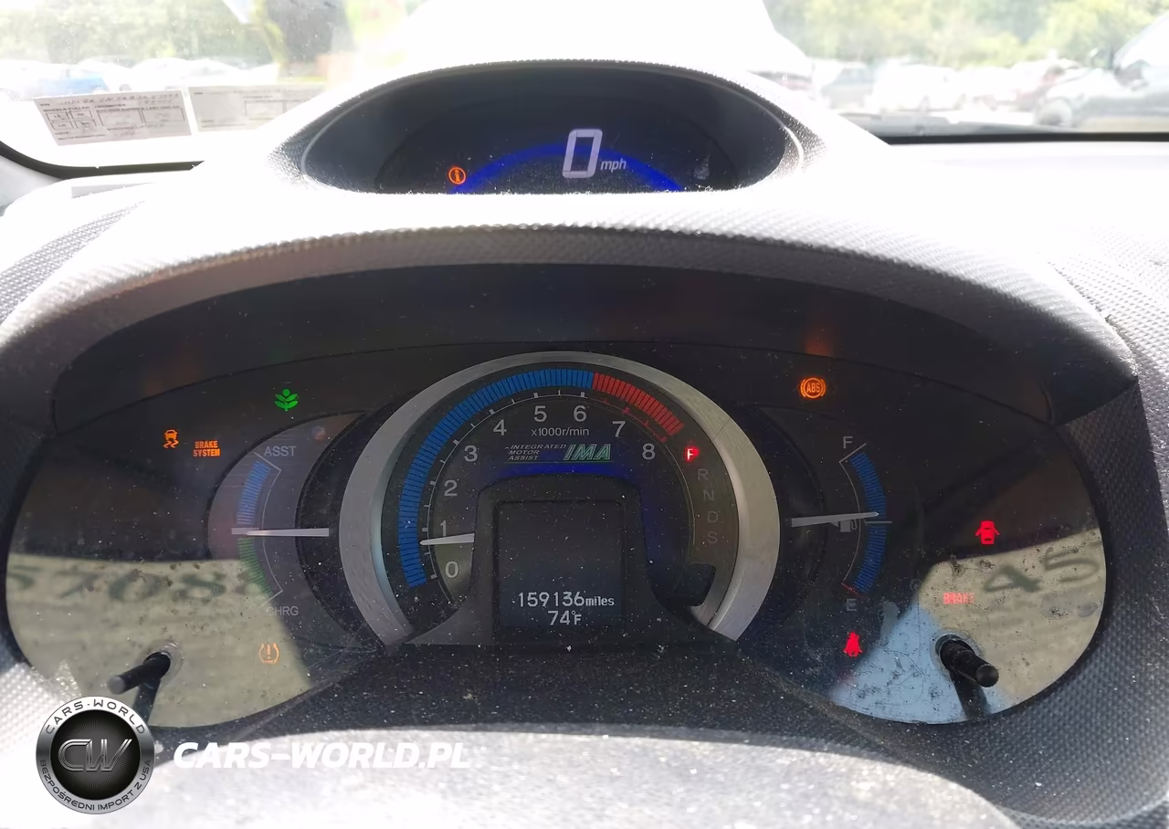 2010 Honda Insight Ex VIN:JHMZE2H76AS037127 - 7