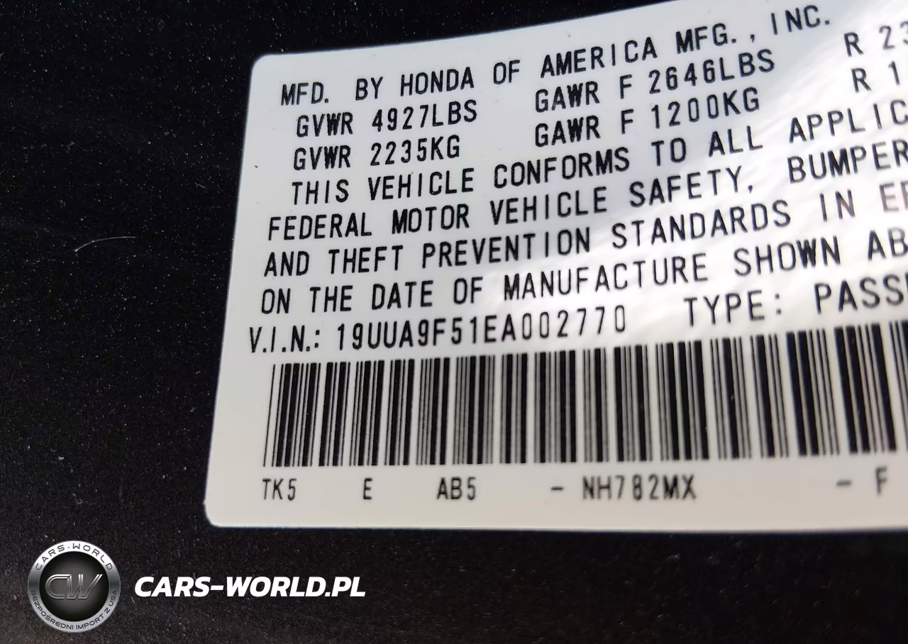 2014 Acura Tl 3.7 VIN:19UUA9F51EA002770 - 9
