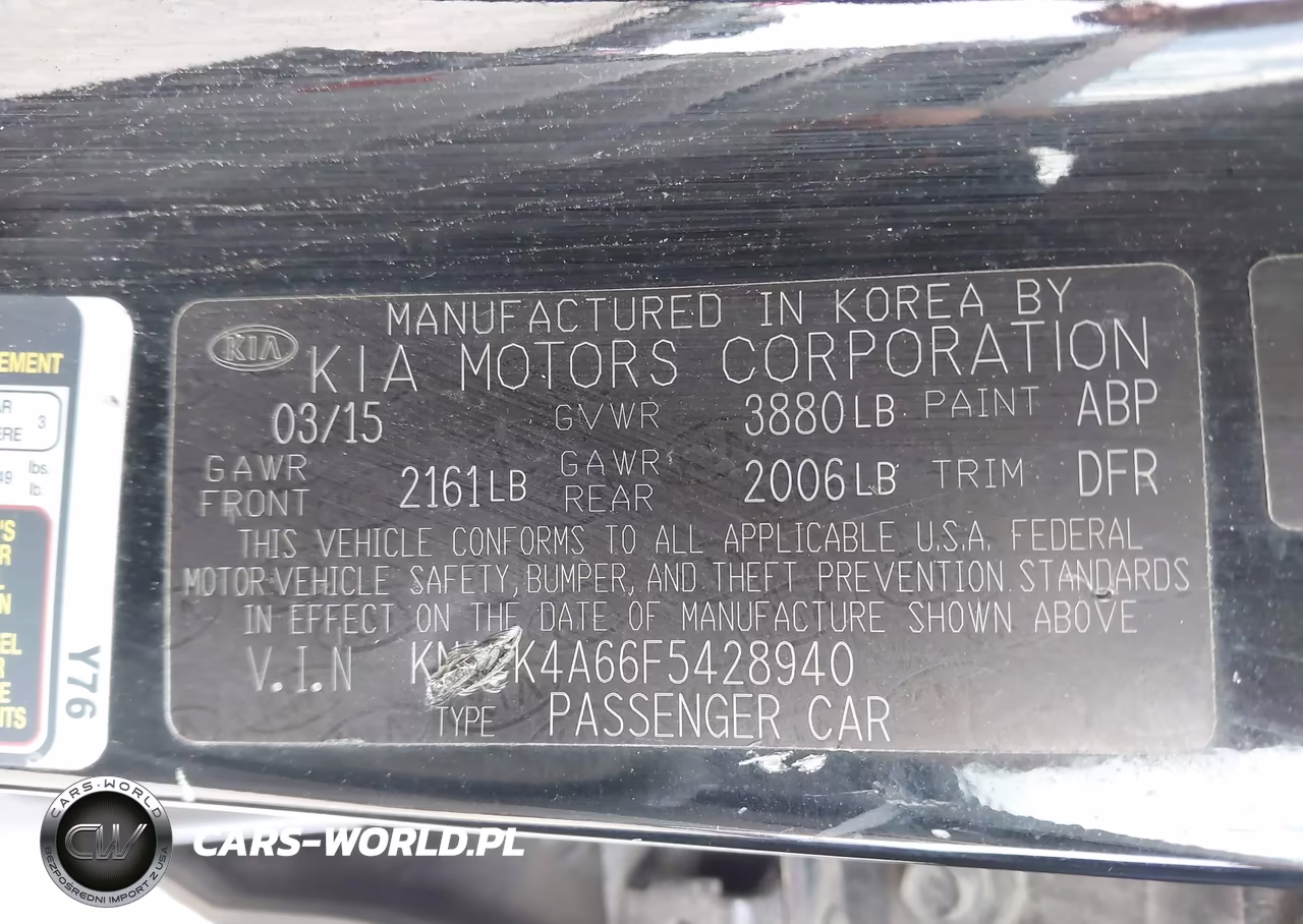 2015 Kia Forte Lx VIN:KNAFK4A66F5428940 - 9