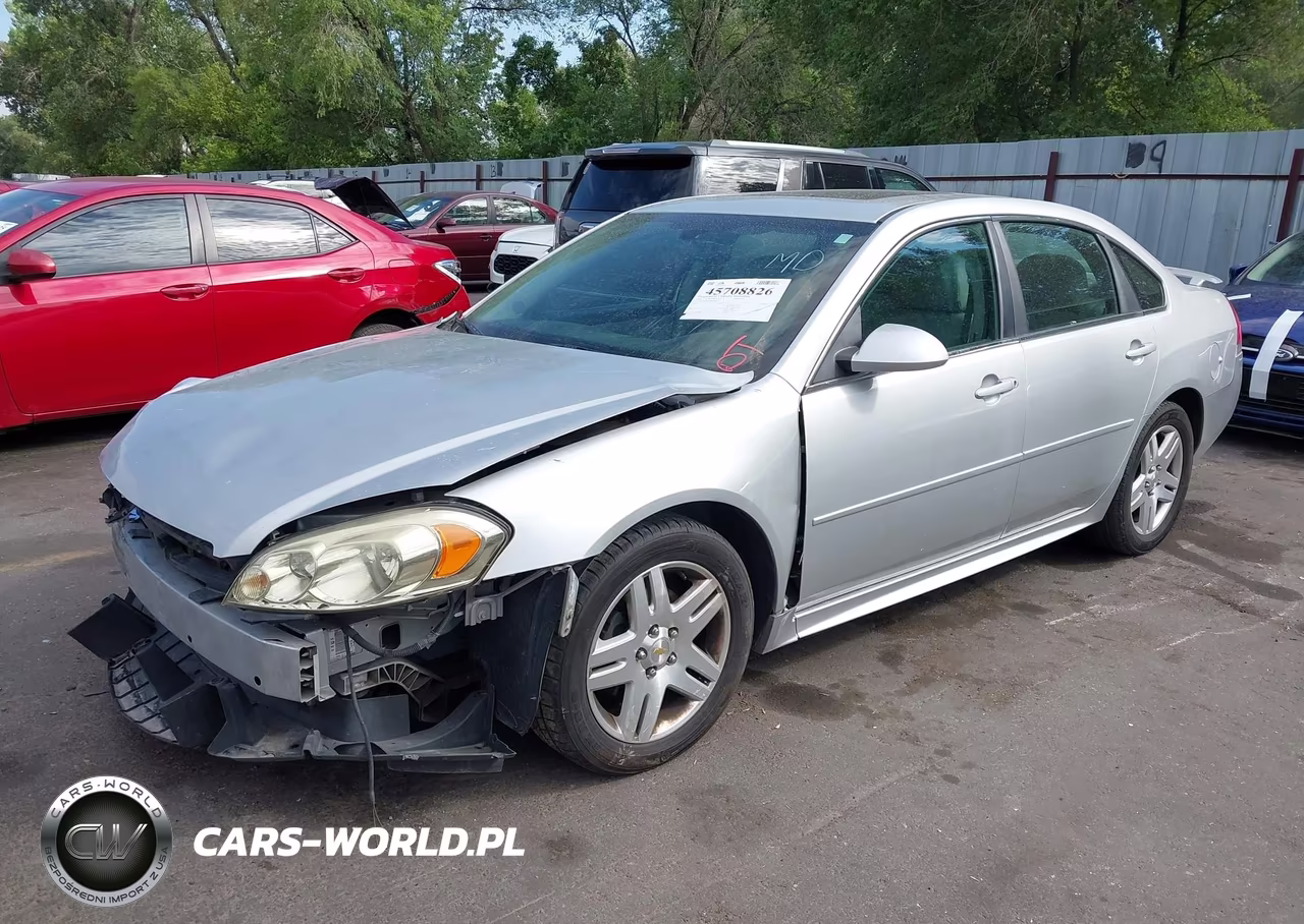 2011 Chevrolet Impala Lt VIN:2G1WG5EK3B1318854 - 2