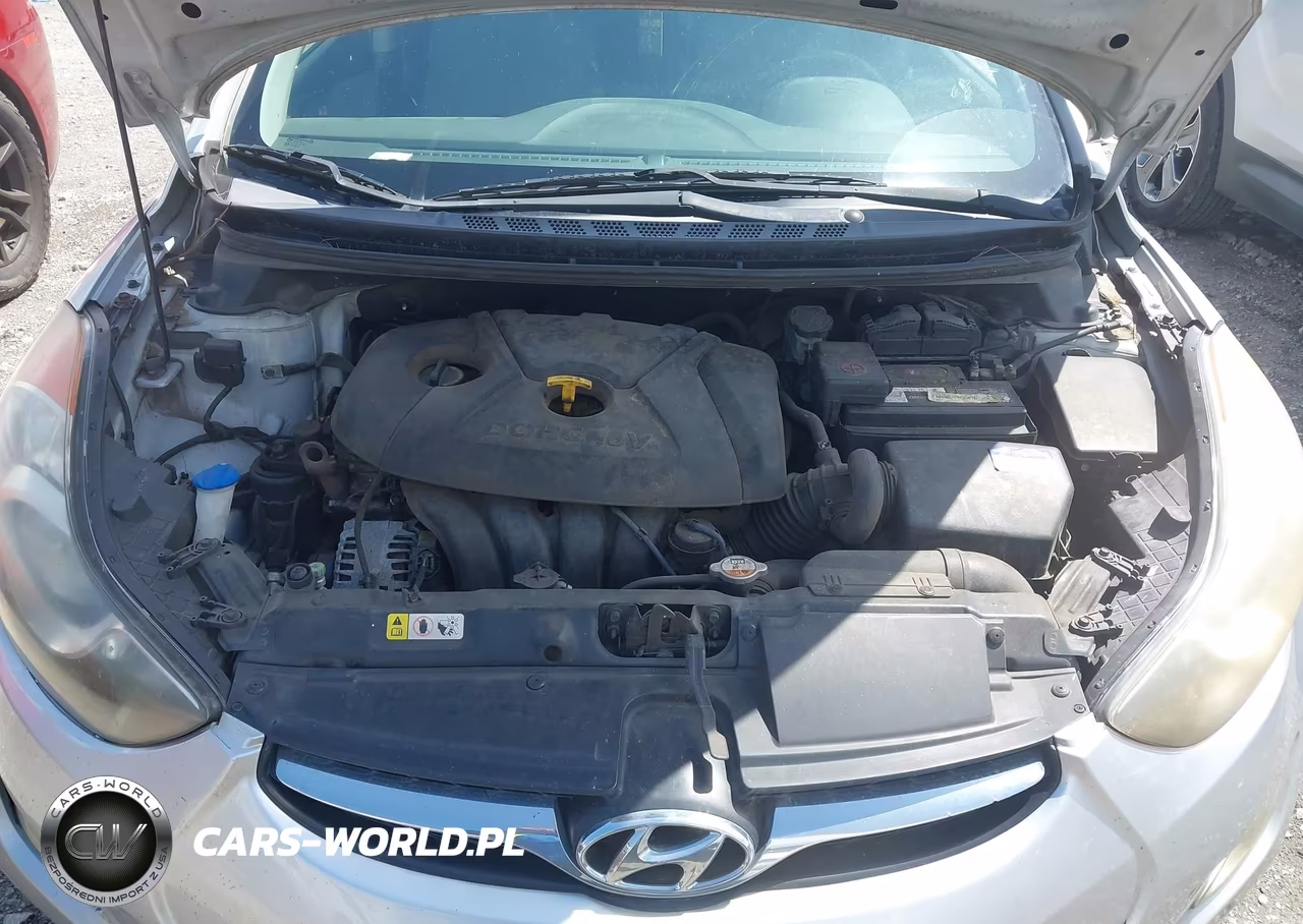 2013 Hyundai Elantra Gls VIN:KMHDH4AE2DU757214 - 10