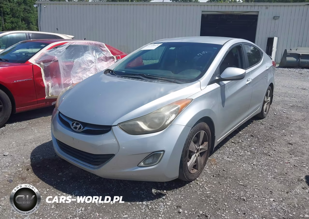 2013 Hyundai Elantra Gls VIN:KMHDH4AE2DU757214 - 2