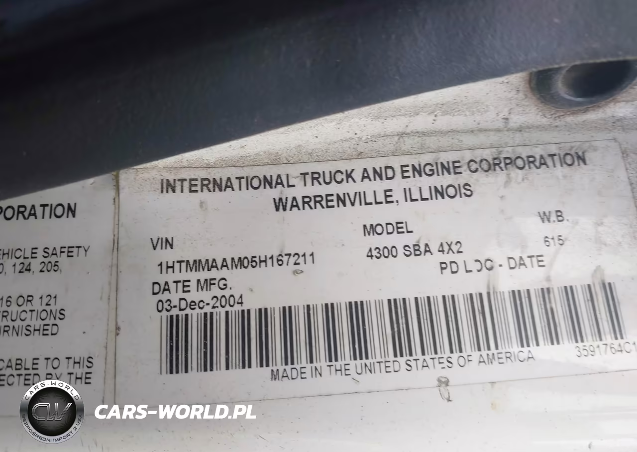 2005 International 4000 4300 VIN:1HTMMAAM05H167211 - 8