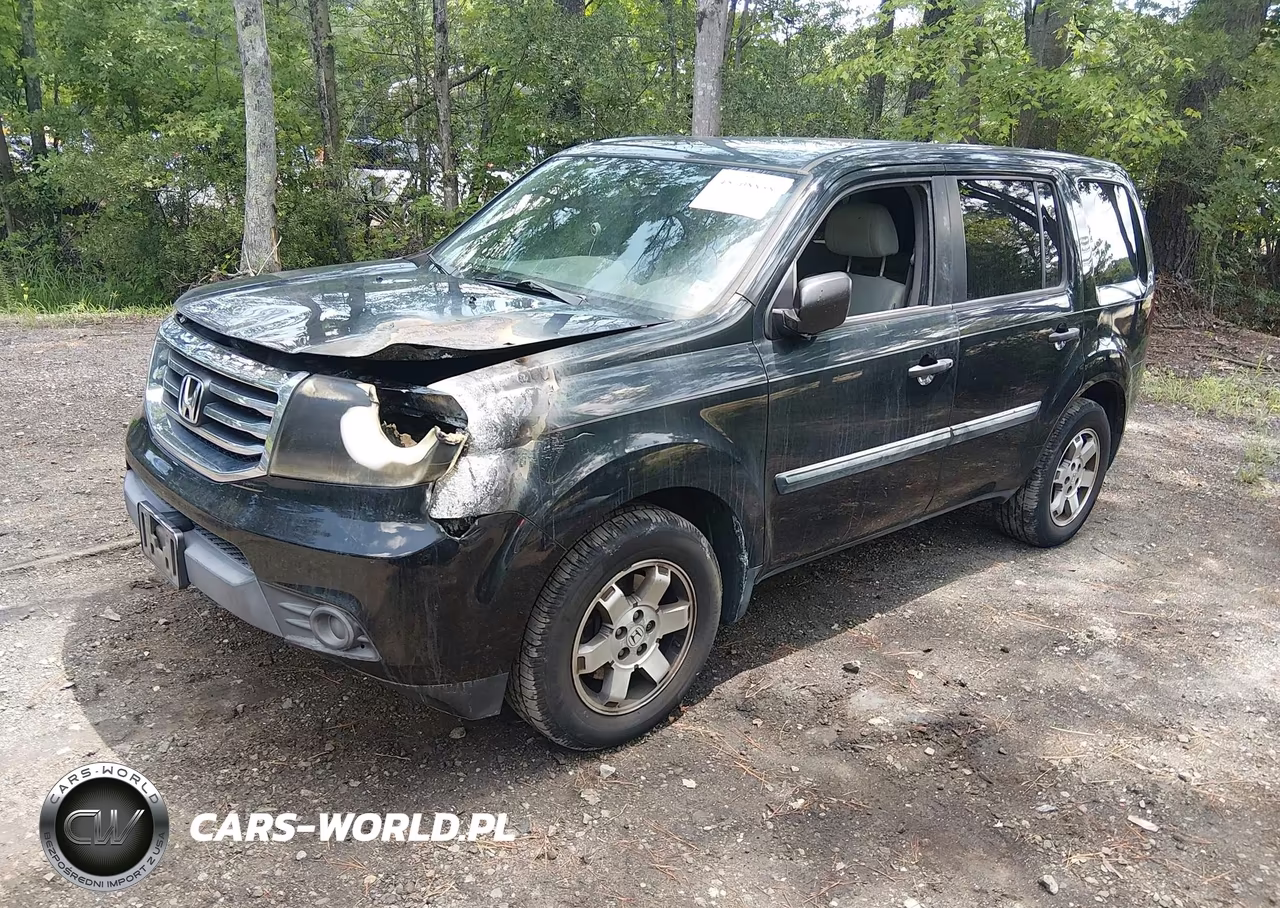 2015 Honda Pilot Lx VIN:5FNYF4H27FB068076 - 2