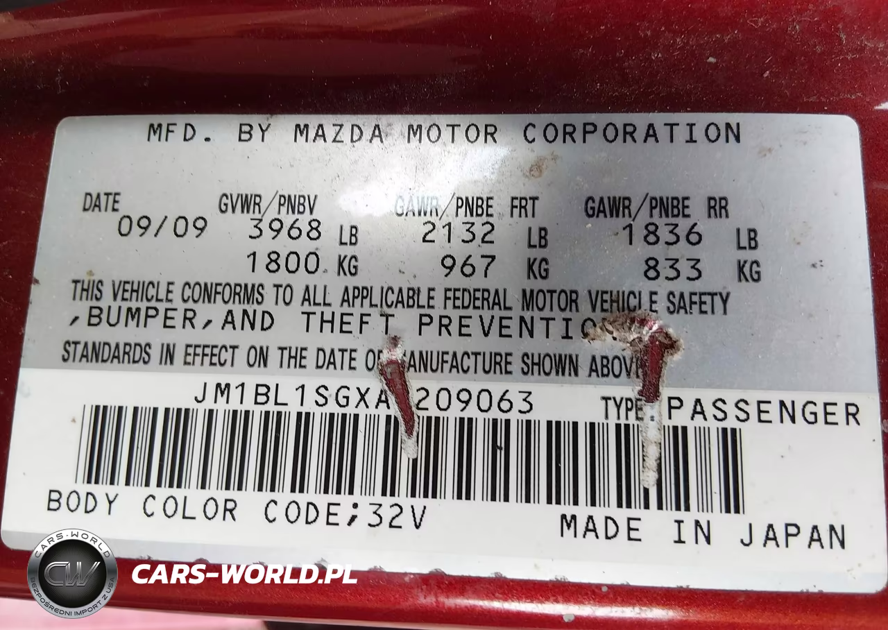 2010 Mazda Mazda3 I Touring VIN:JM1BL1SGXA1209063 - 9