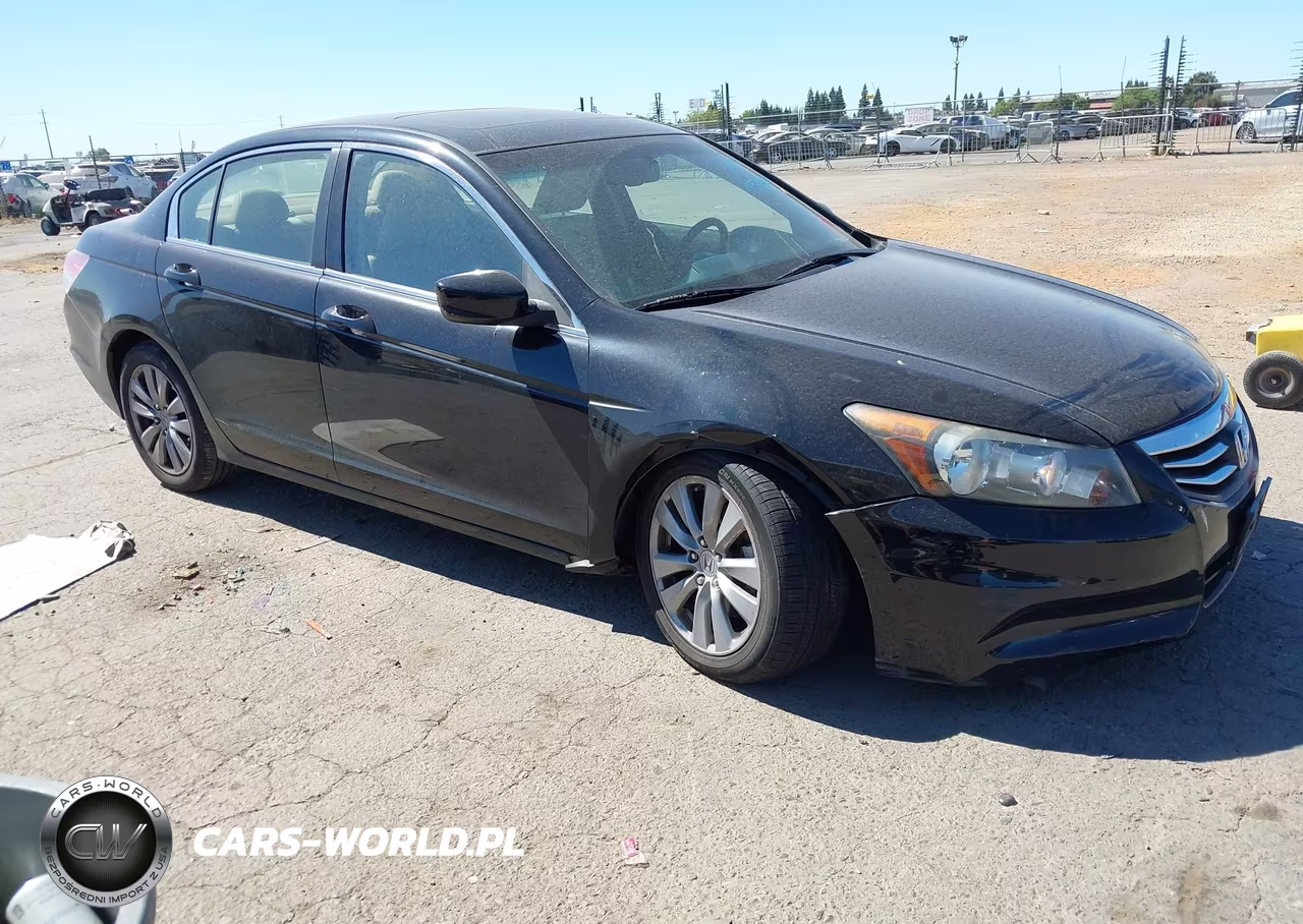 2012 Honda Accord 2.4 Ex-L VIN:1HGCP2F80CA070258 - 1