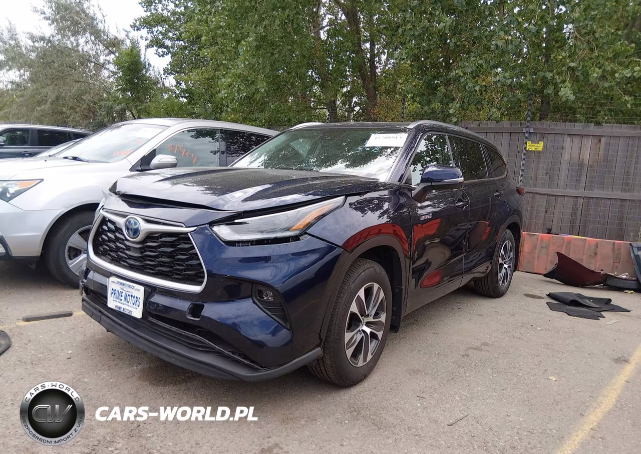 2021 Toyota Highlander Hybrid Xle VIN:5TDGBRCH9MS067052 - 2