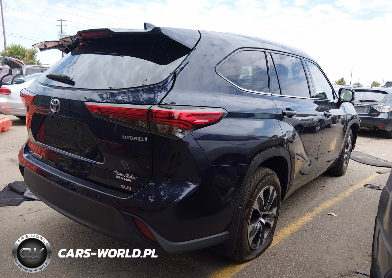 2021 Toyota Highlander Hybrid Xle VIN:5TDGBRCH9MS067052 - 4